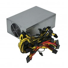 2000W ETH Miner Power Supply Dual-Fan PSU Power Supply Module 8 Graphics Card Power Supply