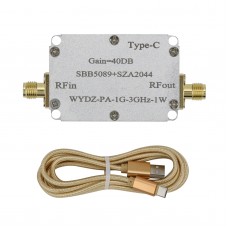 SBB5089+SZA2044 One-Way Microwave Power Amplifier RF Power Amplifier Module 40DB WYDZ-PA-1G-3GHz-1W