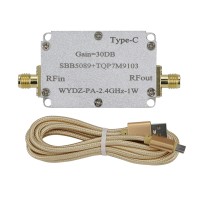 SBB5089+TQP7M9103 Microwave Power Amplifier RF Power Amplifier Module 30DB WYDZ-PA-2.4GHz-1W