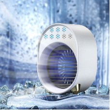 A208 USB Mini Air Cooler Fan 500ML Water Spray Fan Desktop Air Cooler Conditioner Portable Design