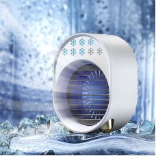 A208 USB Mini Air Cooler Fan 500ML Water Spray Fan Desktop Air Cooler Conditioner Portable Design