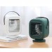 LLD-S02 Mini Air Conditioner Portable Air Cooler Oscillating Fan Desktop USB Humidifier Spray Fan