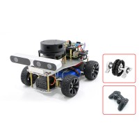 Ackerman/Differential ROS Robotic Car No Voice Module w/ A2 Radar ROS Master For Raspberry Pi 4B 4GB