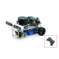 Differential ROS Car Robotic Car No Voice Module w/ A2 Radar ROS Master For Raspberry Pi 4B 4GB