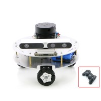 Omni Wheel ROS Car Robotic Car w/ Voice Module A1 Standard Radar ROS Master For Raspberry Pi 4B 4GB