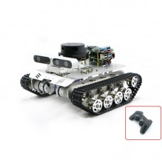 Tracked Vehicle ROS Car Robotic Car No Voice Module w/ A1 Customized Radar For Raspberry Pi 4B 2GB