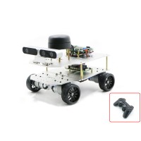 4WD ROS Car Robotic Car No Voice Module w/ A1 Customized Radar ROS Master For Jetson Nano B01 4GB