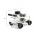 4WD ROS Car Robotic Car No Voice Navigation Module w/ A2 Radar ROS Master For Raspberry Pi 4B 4GB