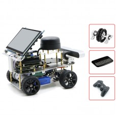 Ackerman/Differential ROS Robotic Car With 7" Touch Screen A2 Radar For Jetson Nano B01 4GB