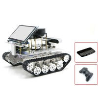 Tracked Vehicle ROS Car Robotic Car w/ Touch Screen A1 Standard Radar Master For Raspberry Pi 4B 4GB