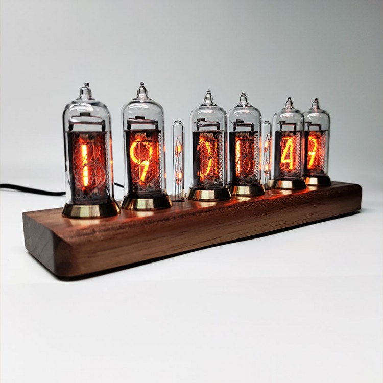 Soviet IN14 Glow Tube Clock Bluetooth Nixie Tube Clock Electronic Alarm