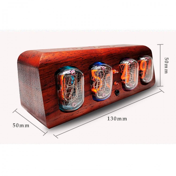 Bluetooth Clock IN12 Glow Tube Clock Nixie Clock 4Digit Electronic