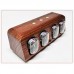 Bluetooth Clock IN12 Glow Tube Clock Nixie Clock 4-Digit Electronic Alarm Clock w/ Touch Buttons