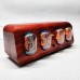 Bluetooth Clock IN12 Glow Tube Clock Nixie Clock 4-Digit Electronic Alarm Clock w/ Touch Buttons