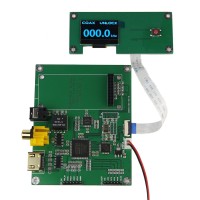 Y16 Digital Receiver Board Digital Input Switch SPDIF 24Bit 192KHz w/ 1.3" OLED Without USB Module