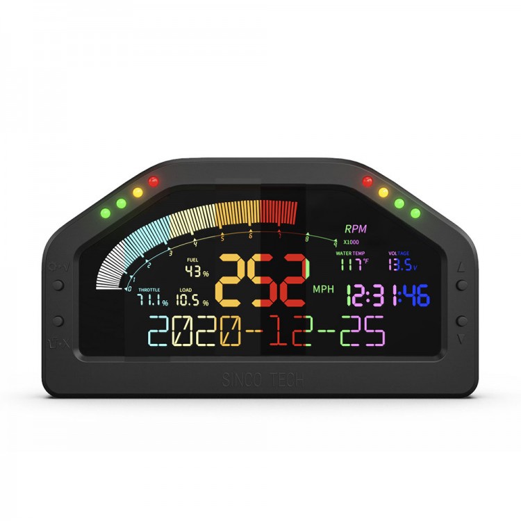 SINCO TECH DO921 OBD2 Dashboard 6.5" Universal OBD2 Dash Display