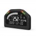 SINCO TECH DO922 Dashboard Display Race Dash Display Kit Water Temperature Oil Pressure Speedometer