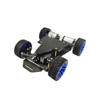 RC Car Chassis Smart Robot Chassis Assembled Standard Version Servo Steering With Bus Encoder Motor