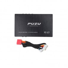 PUZU PZ-C7 Car DSP Amplifier ISO Wiring Harness 4x150W Car Audio Amp 6CH Output 12V For Mazda