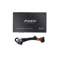 PUZU PZ-C7 Car DSP Amplifier ISO Wiring Harness 4x150W Car Audio Amp 6CH Output 12V For Volkswagen