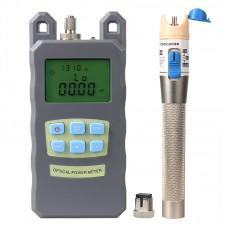 1MW 3-5KM Optical Visual Fault Locator Optical Power Meter Tester 850/980/1300/1310/1490/1550/1625nm