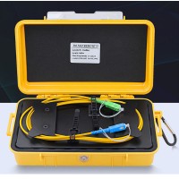 500M/1640.4FT OTDR Launch Box Fiber Optic Launch Cable With SC/UPC-SC/APC Connectors For SM Fiber