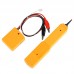 Cable Tracker RJ11 Cable Tracer Network Short-Circuit Tester Alligator Clip Test Line w/ Storage Bag