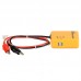 Cable Tracker RJ11 Cable Tracer Network Short-Circuit Tester Alligator Clip Test Line w/ Storage Bag