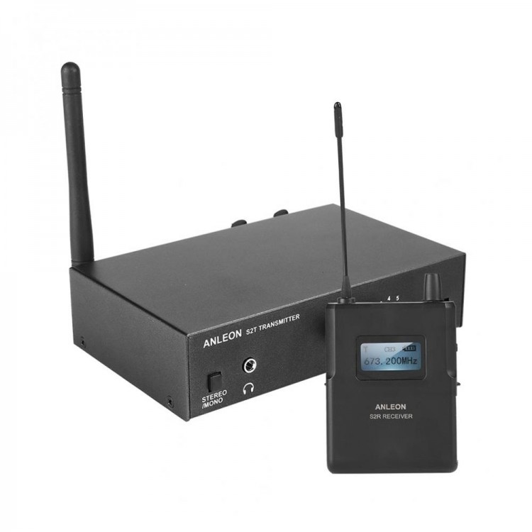 ANLEON S2 IEM System In Ear Monitor Wireless 1 Transmitter 3 Receivers