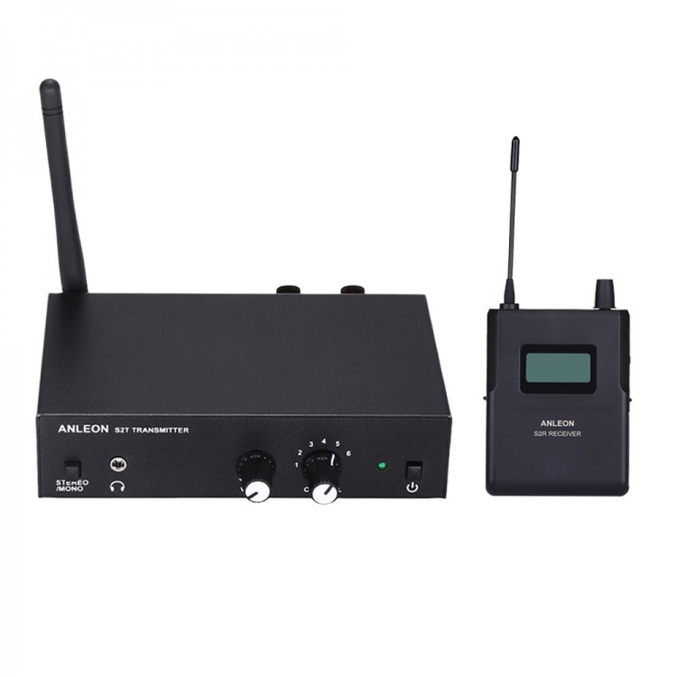 ANLEON S2 IEM System In Ear Monitor Wireless 1 Transmitter 3 Receivers