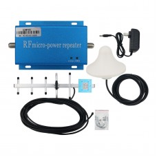 GSM902 2G Mobile Phone Signal Booster Home Cell Phone Signal Booster RF Micro-Power Repeater Kit