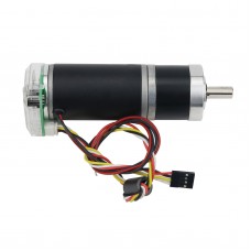 12V Speed Reduction Gearbox Planetary Gear DC Motor GP36 + 500-Wire Photoelectric Encoder for DIY