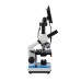 400X Blood Microscope Digital Microscope 5MP Pixel XSP-116D + 7 Inch LCD Display + Aluminum Case 