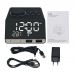 Alarm Clock Radio Bluetooth Speaker USB with Dual USB Charging Ports Digital Alarm Clock K11