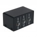 2 In 1 Out or 1 In 2 Out Audio Source Signal Selector Switcher 3.5mm Headphone Jack Interface B102