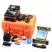 A-81S Fusion Splicer Fiber Splicer Core Alignment Fusion Splicing Machine FTTH Kit 7800MAH Battery