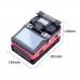 A-81S Fusion Splicer Fiber Splicer Core Alignment Fusion Splicing Machine FTTH Kit 7800MAH Battery