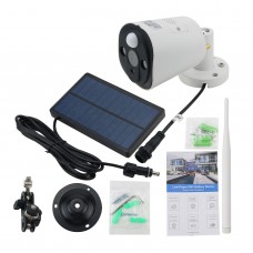 P1 2MP Wireless Camera Wifi Solar Camera Outdoor Security Camera Home Cellphone Remote Monitoring