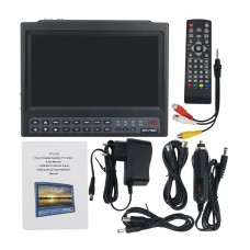 KPT-716S/T Satellite Finder Meter HD TV Satellite Receiver DVB-S2 DVB-T2 MPEG-4 Modulator w/ 7" LCD