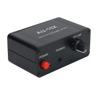 AU-10X NE5532 Preamplifier Assembled Audio Volume Control For Headphones Speakers Cellphones