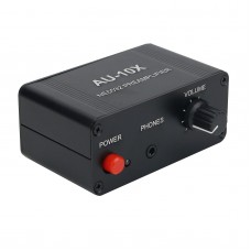 AU-10X NE5532 Preamplifier Assembled Audio Volume Control For Headphones Speakers Cellphones