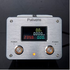 Palivens P20 Sliver Audio Power Filter Purifier LCD Displays Power/Power Consumption/Current/Voltage