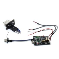 JC-SD2825 Bluetooth 5.0 DAC U Disk Decoder Board C-1 With U Disk Extension Cable Without Antenna