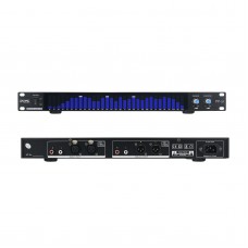 BDS PP-31 Blue Digital Audio Spectrum Analyzer Display 1U Music Spectrum VU Meter 31 Segments