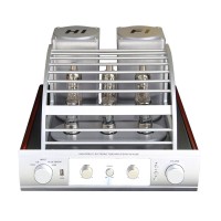 High Fidelity Electronic Tube Amplifier AV-08 W-068 Tube Amp Bluetooth Amplifier USB DAC 200W +200W