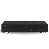 AV400CD Black Hifi CD Player Audiophile High-Fidelity Home Hifi Lossless Music USB DAC For U Disk