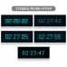 N128 Music Spectrum Display Analog VU Meter VFD Clock Sound Level Indicator With Plastic Shell Grey
