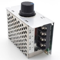 4000W AC Electronic Voltage Regulator w/ Imported SCR Shell For Light Speed Temperature Control