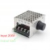 4000W AC Electronic Voltage Regulator w/ Imported SCR Shell For Light Speed Temperature Control