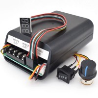 EQ89 PWM DC Motor Speed Controller Electronic Stepless Speed Switch Forward Reverse Input DC 10-55V